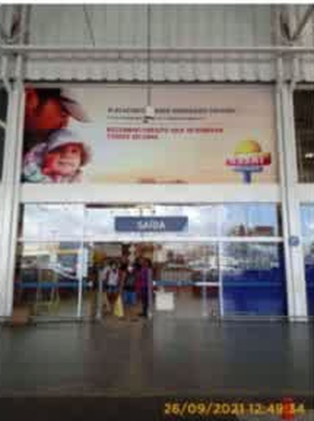 Registro visual do local da entrega